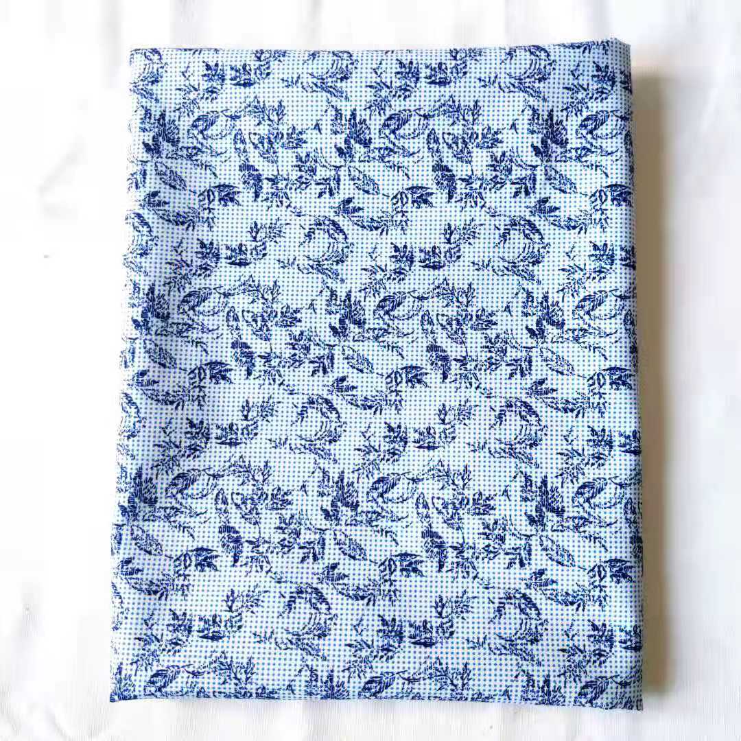 Factory outlet digital printing fabric 50's 100% cotton print fabric poplin fabric for men's shirts