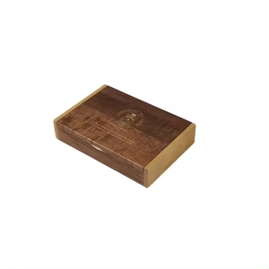 กล่องไม้ MDF สี่เหลี่ยมสั่งทำพิเศษ สำหรับเก็บเงินสดและเหรียญ กล่องชา ของที่ระลึก ของสะสม ของขวัญทางธุรกิจ งานฝีมือ รุ่น DS DSG-1002 - Product Image 1