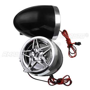 Motorcycle Audio System <b>Waterproof</b> Portable Stereo Speakers FM Radio <b>MP3</b> Music <b>Player</b> Scooter ATV Remote Control Speaker Scooter - Product Image 6