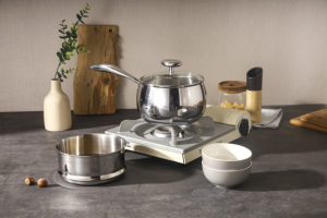 Casserole en acier inoxydable 316 avec couvercle, marmite vapeur et soupière <span class=keywords><strong>de</strong></span> qualité supérieure pour cuisinières à induction et à <span class=keywords><strong>gaz</strong></span>, ustensiles <span class=keywords><strong>de</strong></span> cuisine artisanaux DDP - Product Image 3