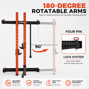 Zoshine Gym <b>Strength</b> <b>Training</b> Muscle Multi-Functional Folding Squat Rack - Product Image 6