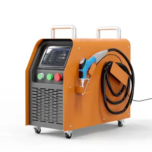 Máquina de soldadura por láser refrigerada por aire portátil 1500 vatios 2000 vatios 3 en 1 máquina de soldadura por láser de fibra