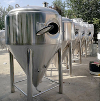 Équipement conique de brassage de bière de fermenteur de l'acier inoxydable 1000l