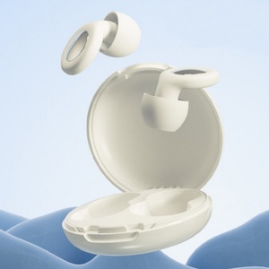 Tapones de Oído Reutilizables Suaves para Protección Auditiva, Reducción de Ruido para Dormir, 4 Puntas de Silicona, Tapones de Oído Silenciosos - Product Image 2