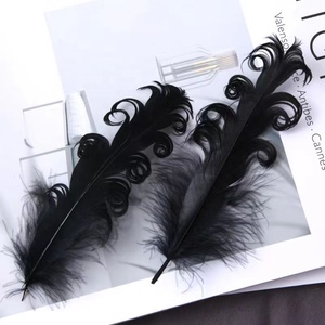 Bán buôn Nhiều màu xoăn Vịt/lông ngỗng cánh để bán DIY Craft Wedding Home Party trang trí - Product Image 3