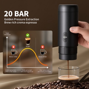 KLT 20 Bar Automatic Coffee Maker Handheld Capsule Maker Mini Capsule Coffee Machine Portable Espresso Coffee Machine - Product Image 2