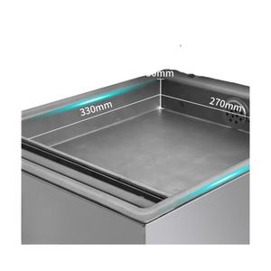 Mini machine à emballer sous vide à chambre unique Type de table scellant sous vide machine à emballer industrielle de cachetage de caviar de foie <span class=keywords><strong>gras</strong></span> de saumon - Product Image 5