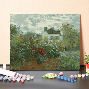 Peinture par numéros 5D personnalisée DIY pour adultes, comprenant un toile, un pinceau et des peintures acryliques, cadeau mural - Product Image 2