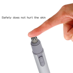 Rasoir électrique portable CNAIER AE-822 pour hommes, lame en acier, alimenté par batterie, pour l'épilation du nez et des oreilles, tondeuse nasale, soin du visage, rasage - Product Image 2