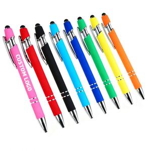 2025 New Ball Stylus Soft Touch Screen 2 in 1 Personalized <b>Pen</b> Custom <b>Pens</b> logo Printed Ballpoint <b>Pen</b> - Product Image 1