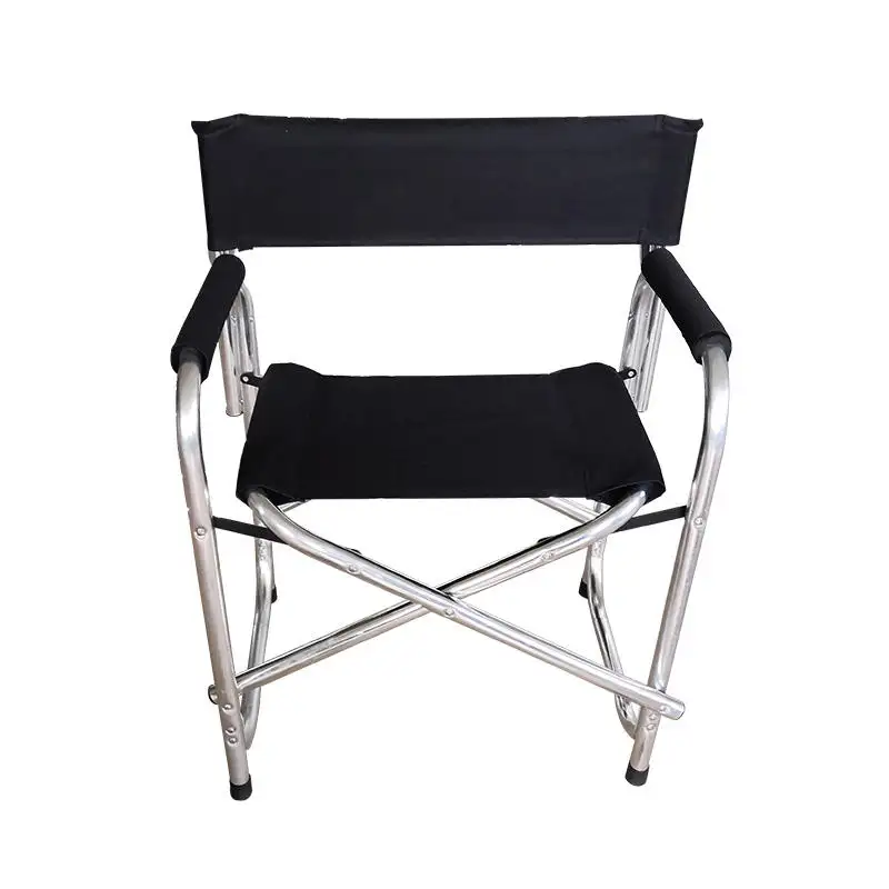 Özel logo açık hafif ve ağır alüminyum Oxford kumaş katlanır sandalye direktörü sandalyeler özel baskı