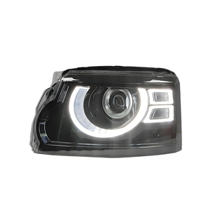 2010-<span class=keywords><strong>2016</strong></span> para <span class=keywords><strong>Land</strong></span> <span class=keywords><strong>Rover</strong></span> <span class=keywords><strong>Discovery</strong></span> 4 lámparas delanteras de coche LED Auto faros montaje actualización lente de proyector bifocal nuevos accesorios - Product Image 1