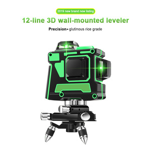 Niveau laser vert 3D à 12 lignes, nivellement automatique, laser croisé, niveau laser vertical et horizontal - Product Image 5