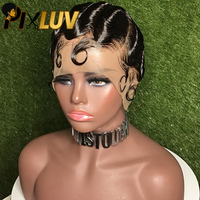 Pelucas de Cabello Humano Virgen al por Mayor, Grado 12A/15A, Marca Brasileña Pixluv, Encaje Completo HD sin Pegamento para Cabello Virgen sin Procesar