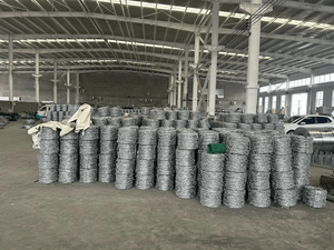 <span class=keywords><strong>Alambre</strong></span> <span class=keywords><strong>de</strong></span> Púas <span class=keywords><strong>de</strong></span> Acero Galvanizado <span class=keywords><strong>de</strong></span> Alta Resistencia, 500 Metros, para Seguridad en Granjas y Prisiones - Product Image 6