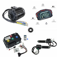 Moteur QS haute puissance 4000W 138 90H PMSM Moteur à rotor interne Moteur à entraînement central pour moto électrique