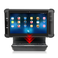 Tableta robusta de alto rendimiento de 10,1 "Intel Quad Core/2. 2 8GB RAM 3G/GSM Wi-Fi BT GPS Android 10 PC de mano de uso comercial