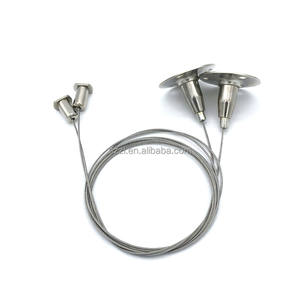 Prix usine <span class=keywords><strong>Suspension</strong></span> simple cintre câble métallique câble pour pot de fleurs Cage à oiseaux <span class=keywords><strong>plante</strong></span> Pot Vase suspendu - Product Image 4