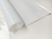 Feuilles de caoutchouc silicone de haute qualité, 3 mm d'épaisseur, excellente résistance à la chaleur, flexibilité, marque Mige, dureté 60 Shore