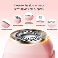 Alat Cukur Elektrik Wanita 2-in-1 Tanpa Rasa Sakit untuk Menghilangkan Bulu Seluruh Tubuh, Kaki, Ketiak & Area Bikini