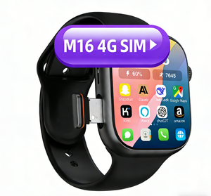 M16 5G 4G Ultra-Thin Business AI Smartwatch TFT Display 2.02inch 200W <b>Camera</b> for Magnetic Charging Answer Calls IP68 smart <b>watch</b> - Product Image 1