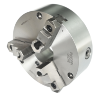 Mandrin de tour manuel auto-centrant à 3 mors SK250 254 mm, type puissant, fixation avant-arrière, norme GB, vitesse maximale 1800 tr/min