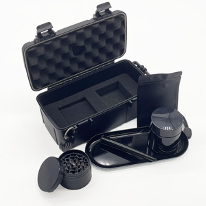 Boîte de Rangement Humidor en Plastique Rigide Personnalisée en Usine avec Accessoires pour Fumeurs - Product Image 3