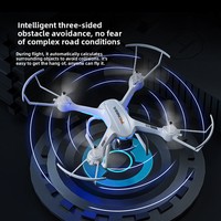 Nouveau Drone Aérien 808 2026 pour Enfants, Quadricoptère Télécommandé, Qualité Cadeau, Évitement Intelligent des Obstacles, Alimentation Électrique.