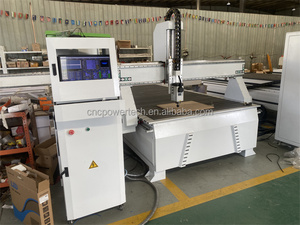 Máquina CNC Powertech para Trabajar la Madera, Control Syntec, Motor Paso a Paso de <span class=keywords><strong>3</strong></span>.5KW para Corte de MDF, Fabricación de Muebles y Puertas de Madera - Product Image 4
