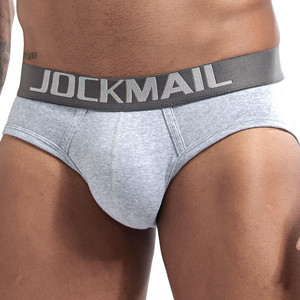 <span class=keywords><strong>JOCKMAIL</strong></span> — caleçon respirant en coton pour homme, culotte sexy, caleçon classique à la mode, taille basse, caleçon, grande taille - Product Image 4