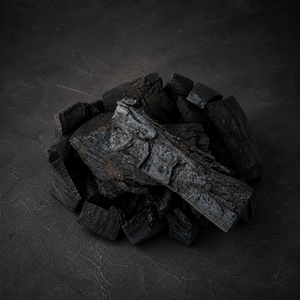 Sulawesi Indonesia Original <b>Black</b> Charcoal Hard Wood Lump with Low Ash 5% for Barbecue and Hookah Use - Product Image 1