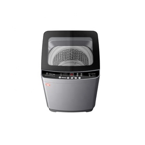 Lavadora de carga superior independiente de 9 kg con pulsador, centrifugado de alta velocidad, exterior de plástico, para uso doméstico, alta eficiencia, ahorra energía y agua - Product Image 3
