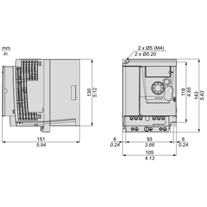 คอนโทรลเลอร์สามเฟส VFD ATV310 ATV310HD18N4A ATV310HD22N4A 380-460V ของแท้ 100% - Product Image 6