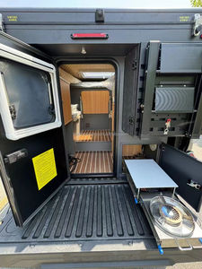 Camper Scarrabile a Soffietto, Camper per Pickup, <span class=keywords><strong>Roulotte</strong></span>, <span class=keywords><strong>Caravan</strong></span> da Viaggio, Camper per Camion, Veicolo da Spedizione, <span class=keywords><strong>Roulotte</strong></span> in Alluminio - Product Image 5