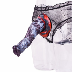 Dildo de silicona con forma de animal para principiantes, con fuerte ventosa, dildo de monstruo de fantasía, plug anal de dragón, juguete sexual para mujeres y hombres - Product Image 5