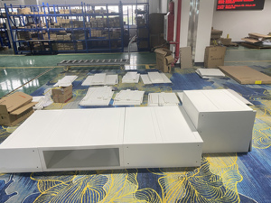 Hoàn thành sẵn sàng để lắp ráp tùy chỉnh gỗ Modular hệ thống nhà bếp với kéo ra tổ chức tủ bếp cho dự án khách sạn - Product Image 5