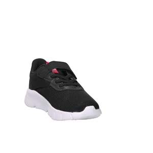 Puma Kids Sneakers <b>Black</b> Fuchsia White 35 <b>Velcro</b> Closure Running <b>Shoes</b> - Product Image 5