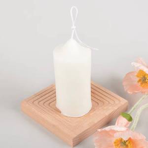 Molde de silicona cilíndrico geométrico DIY 2025 de última generación para velas aromáticas y resina epoxi - Product Image 3