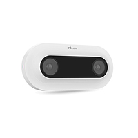Compteur de personnes Milesight VS125 AI à vision stéréoscopique, précision de 99,8 %, IP40, conforme à la réglementation GDPR, pour centres commerciaux, métros, bureaux, banques, magasins