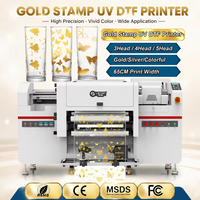 Imprimante numérique LETOP 60CM pour transfert d'estampes dorées, étanche, à jet d'encre UV, traceur d'impression numérique, imprimante d'autocollants UV DTF