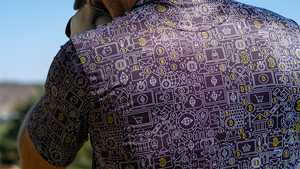 Camisetas de Golf de Diseño Personalizado de Alta Calidad al por Mayor, Logotipo OEM Impreso, Patrón Sublimado, Secado Rápido, Corte Ajustado, Camiseta de Golf Extra Grande - Product Image 5