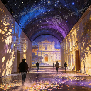 3D Tunnel Mapping Projection System for Wall and Floor Immersive Visual Technology Interactive Display <b>Projector</b> - Product Image 5