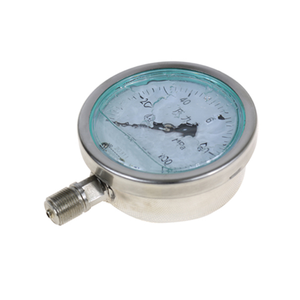 Şok Emici Basınç Göstergesi, Glicerol Dolgulu, PTFE Kaplamalı, Zorlu Endüstriyel Ortamlar için Korozyona Dayanıklı - Product Image 6