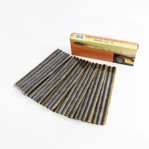 NBAuto High Quality 6*200mm Black Tire Patch Adhesive Strip Convenient And Quick Emergency Tire Repair Rubber Strips