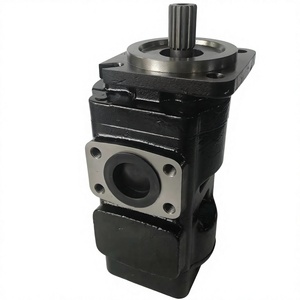 Pompe à engrenages double hydraulique robuste en fonte HUAMAO à deux étages pour chargeuse sur pneus et pièces de rechange d'excavatrice – Garantie 1 an - Product Image 3