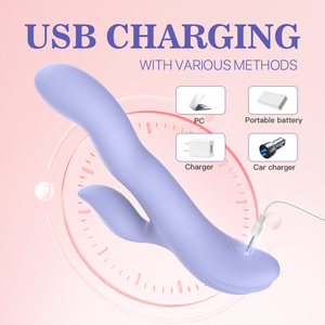 Vibrador de Conejo de Silicona Suave y Flexible <span class=keywords><strong>Ylove</strong></span> para Mujeres, 10 Modos de Vibración, Ángulo Ajustable, Motor Dual, Estimulador de Punto G - Product Image 5