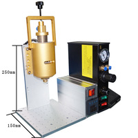 Distributeur de thermofusible Peach Machine à seringue à colle en silicone PUR AB 220V Garantie 1 an Composants PLC 5kg 50W