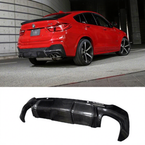 การปรับแต่งรถสไตล์3D สำหรับ BMW,ตัวแยกสปอยเลอร์ครีบด้านหลังตัวกระจายสัญญาณไฟเบอร์คาร์บอน F26 X4 M Tech - Product Image 1