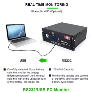 Batterie montée en <span class=keywords><strong>rack</strong></span> 48 v 100ah 200ah Lithium Ion 5kwh 10kwh Lifepo4 Armoire de batterie solaire 48 Volt Serveur <span class=keywords><strong>rack</strong></span> Batterie Lifepo4 - Product Image 4