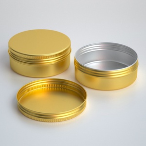 Pot en aluminium rond de 700 ml pour baume à lèvres et huiles essentielles, emballage cosmétique avec couleur personnalisable et bouchon à vis - Product Image 5